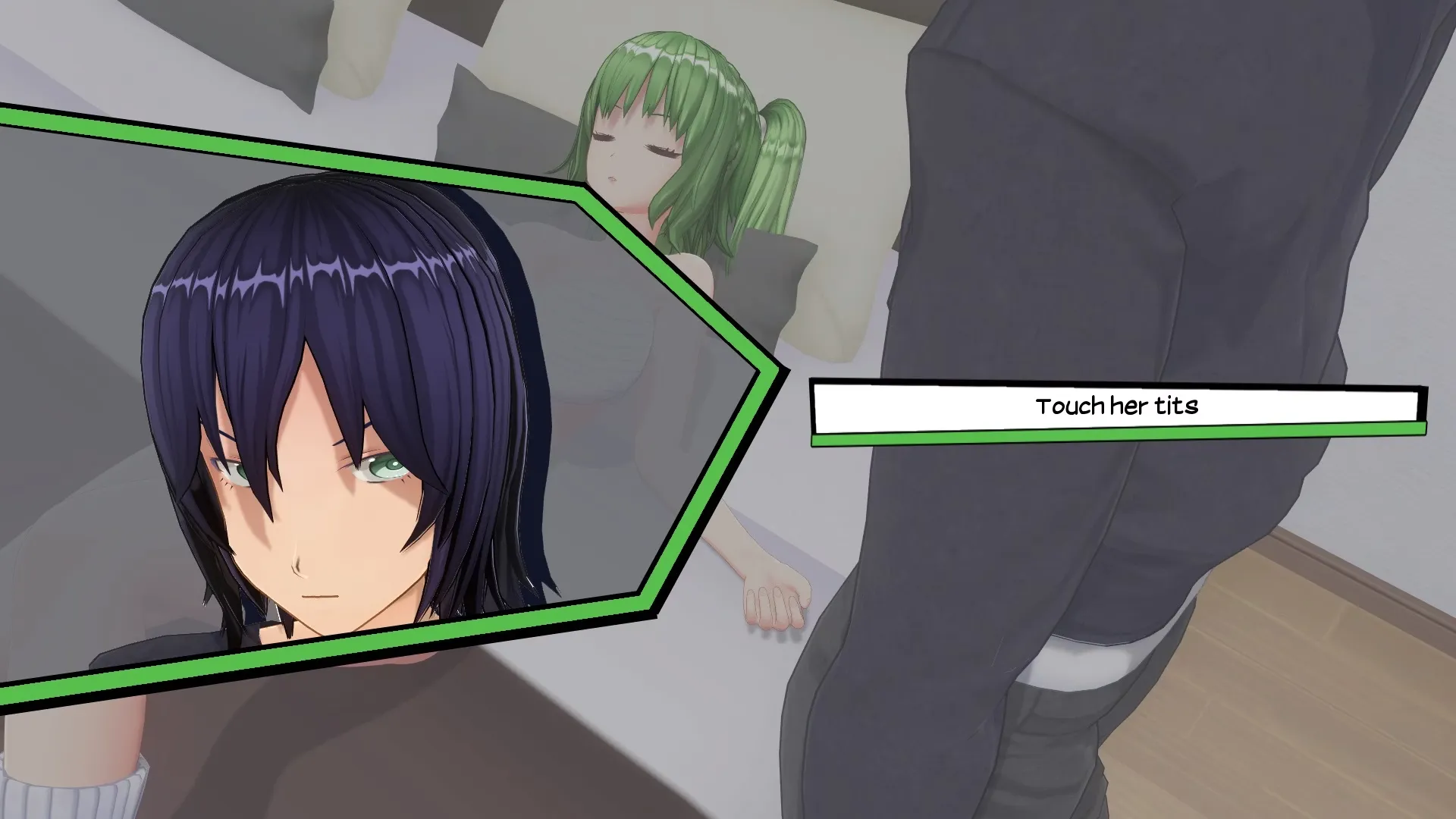 Lustful Harem in Heaven gameplay screenshot 18 (Ren'Py adult game) by Sedhaild – free download