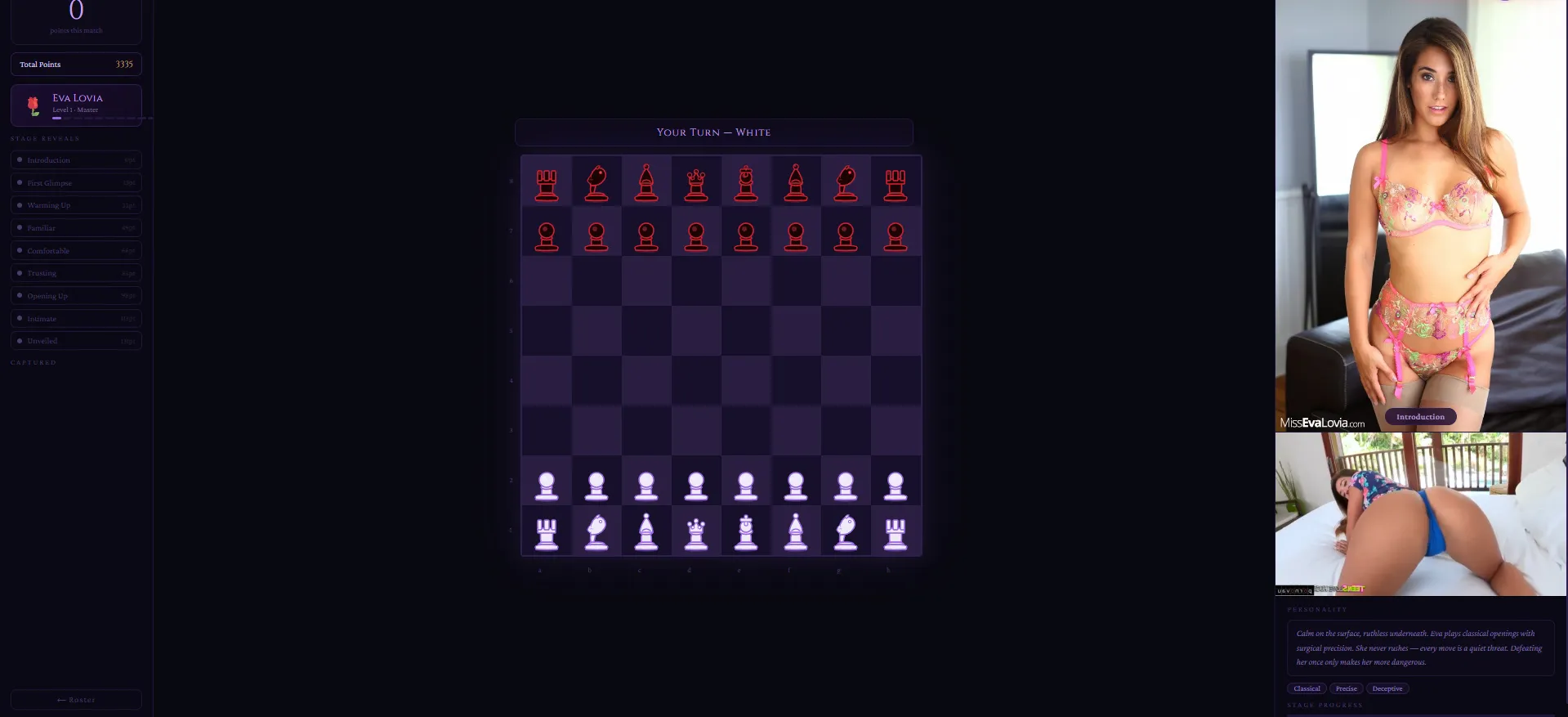 The Vixen’s Gambit gameplay screenshot 1 (Others adult game) by Dark Square – free download