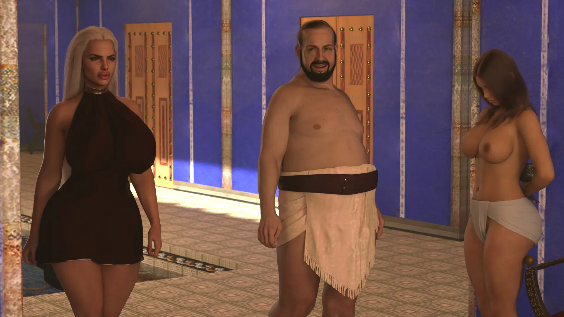 Gorgo – Mother of Sparta gameplay screenshot 3 (Ren'Py adult game) by The Sexy Chinaman – free download