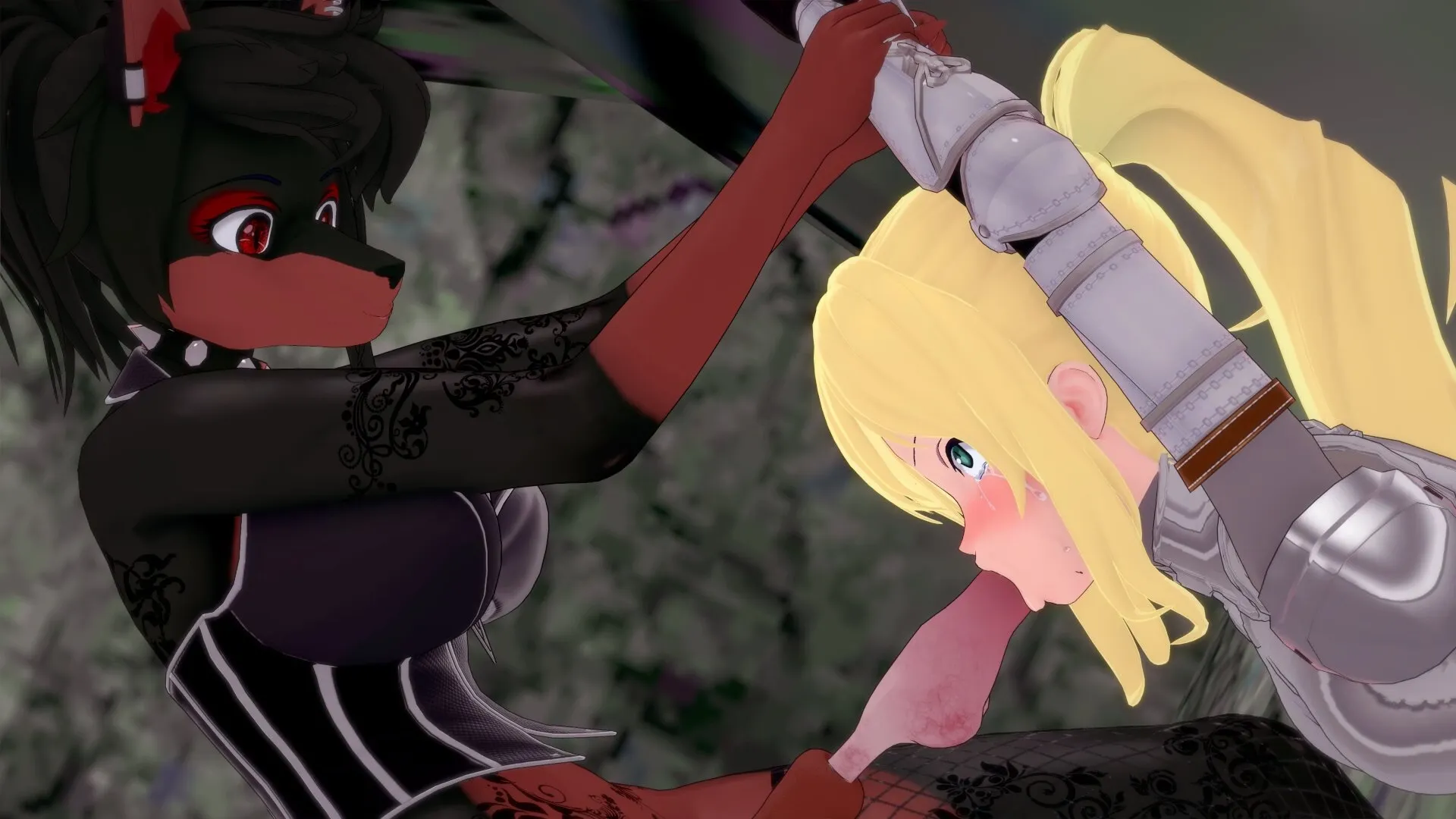 Abyss: Ultra Fetish gameplay screenshot 15 (RPGM adult game) by Kazumatsu – free download