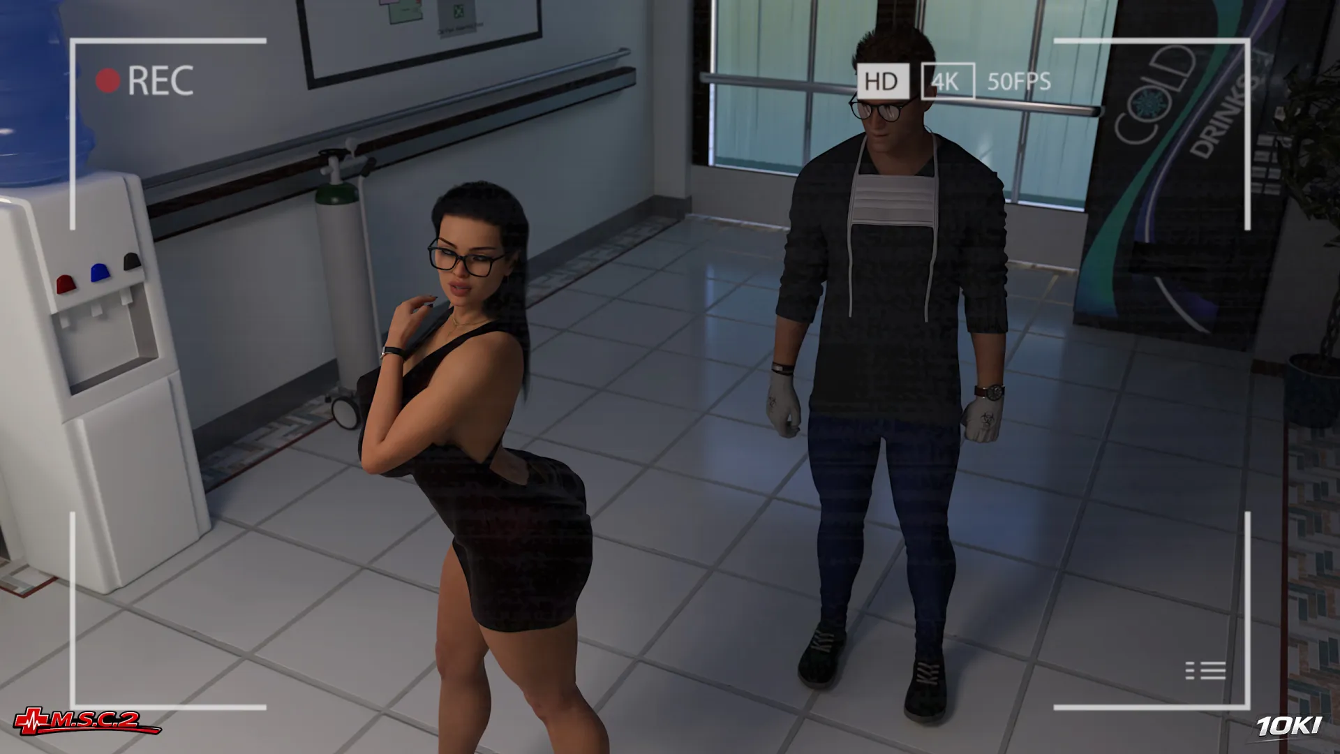 Medical Special Care 2 gameplay screenshot 7 (Ren'Py adult game) by 10KI – free download