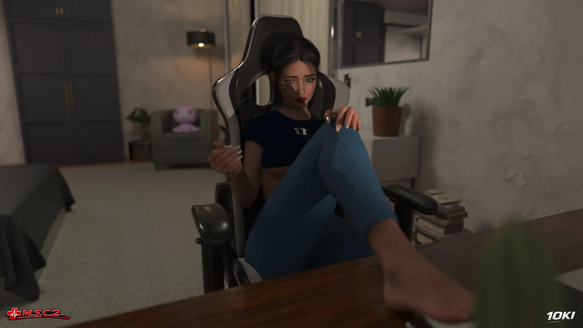 Medical Special Care 2 gameplay screenshot 11 (Ren'Py adult game) by 10KI – free download
