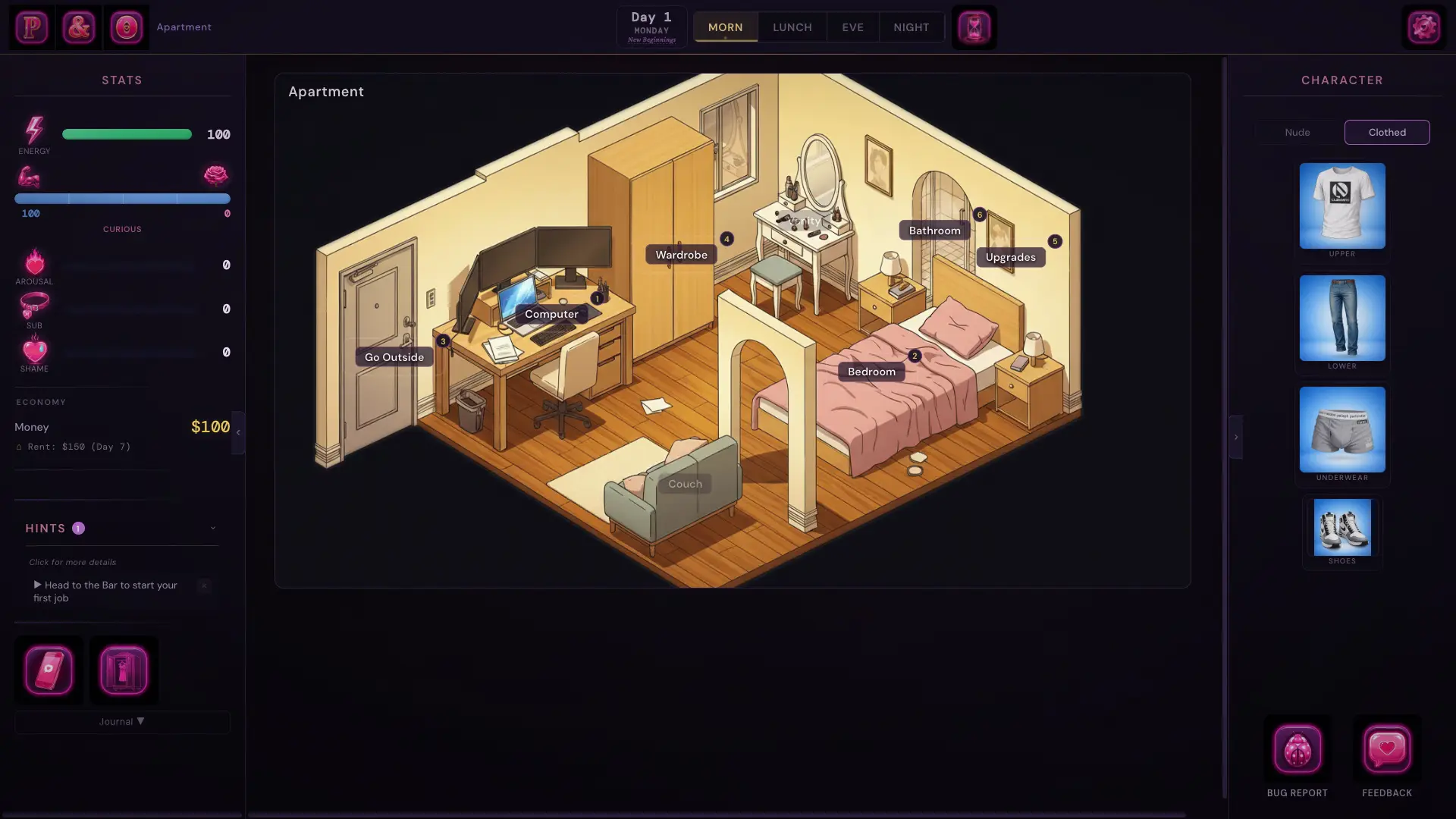Pinked and Owned gameplay screenshot 5 (Others adult game) by PinkedAndOwned – free download