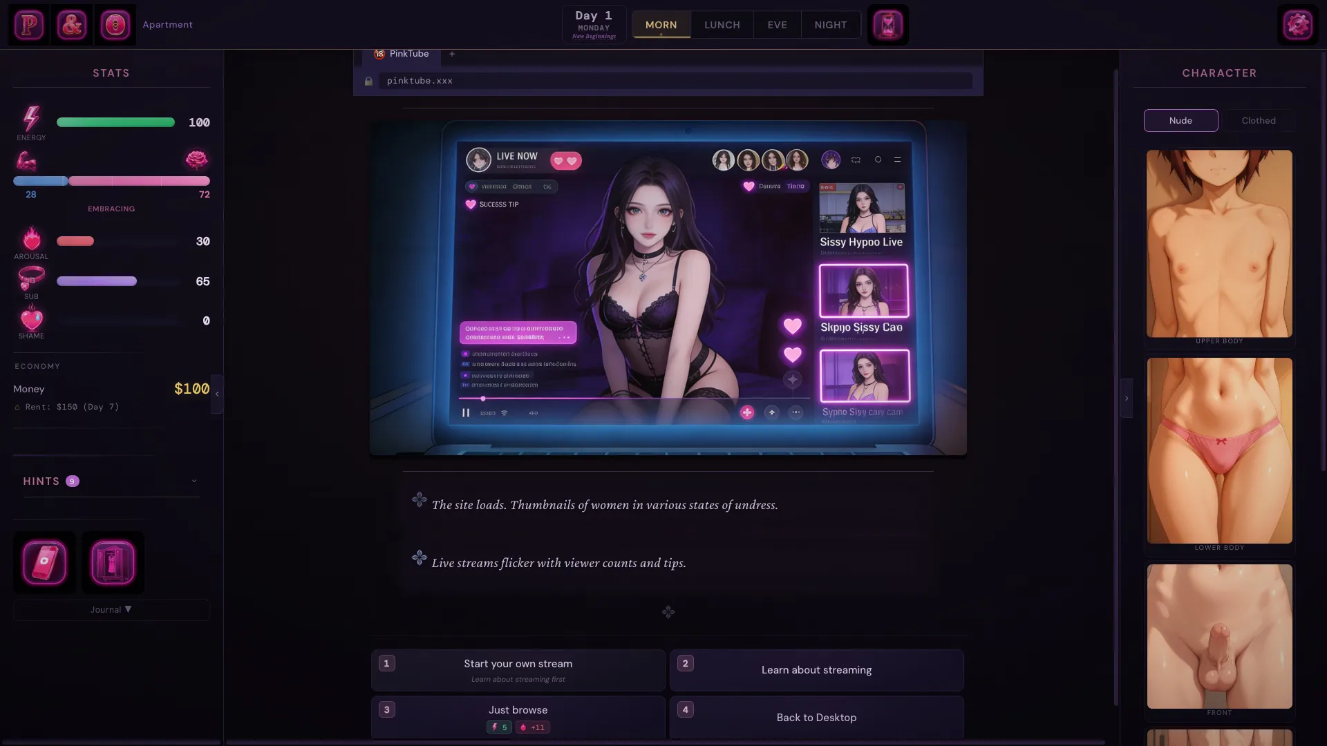 Pinked and Owned gameplay screenshot 7 (Others adult game) by PinkedAndOwned – free download