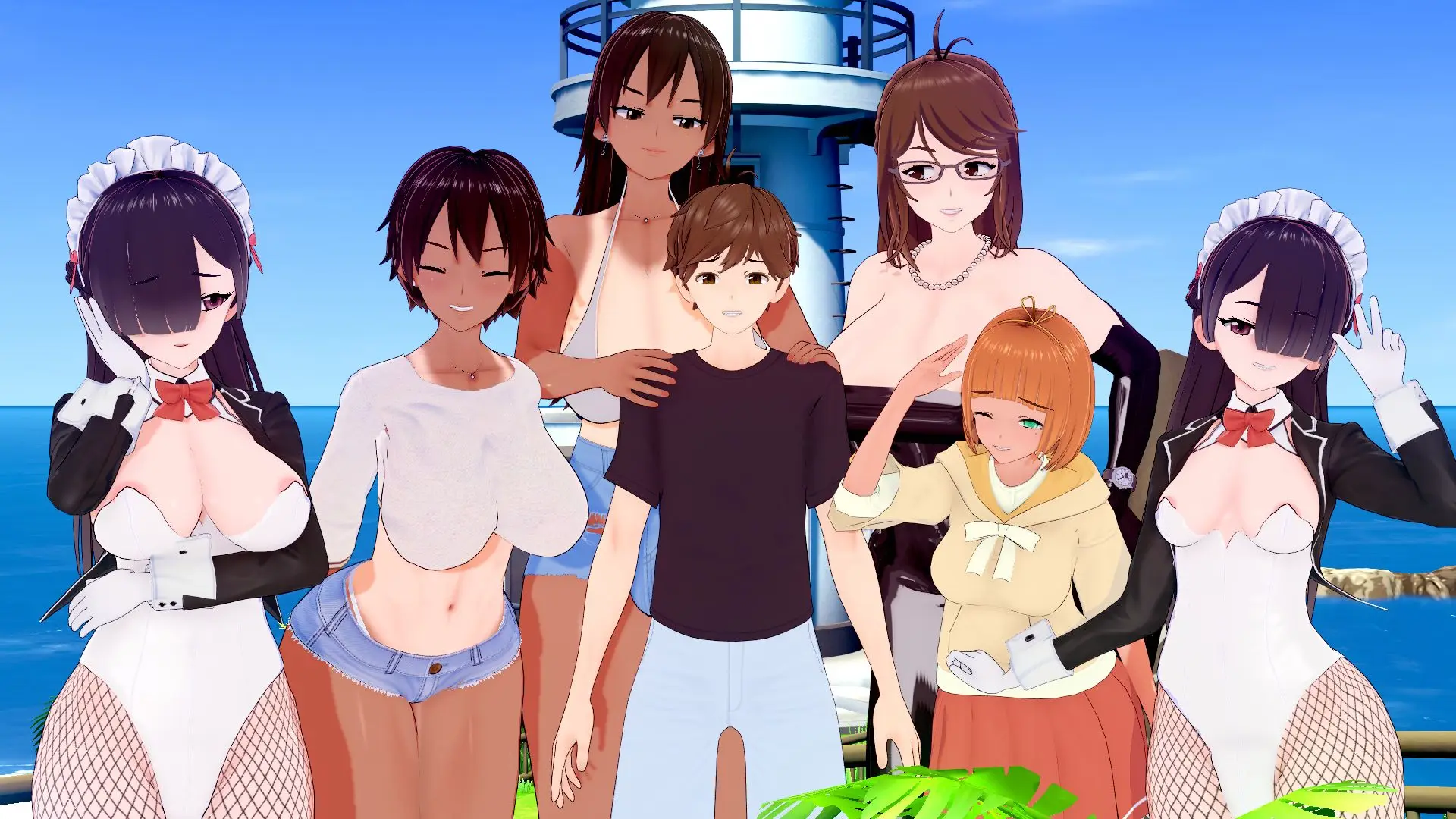 Futanari Resort cover 0.03 – Ren'Py adult game by Bruhz69 free download