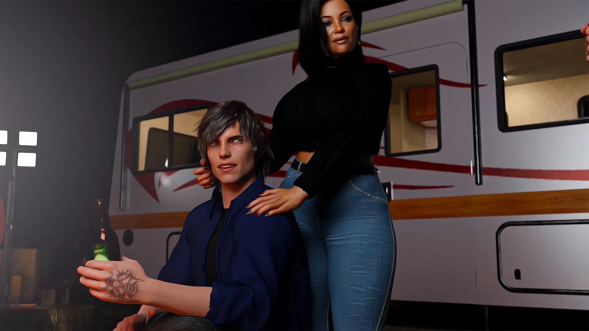 Fookin Living gameplay screenshot 5 (Ren'Py adult game) by MrStrangelove – free download