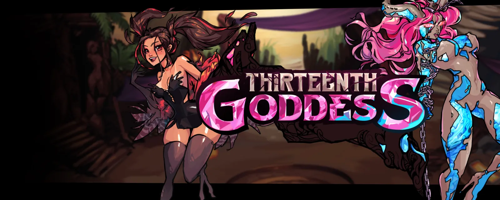 Thirteenth Goddess cover 0.10 – Godot adult game by kereru~dev free download