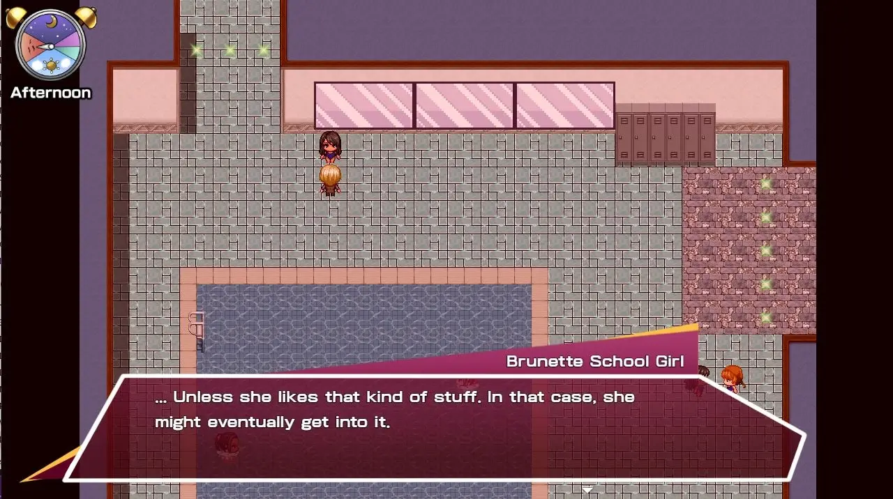 Crash Course gameplay screenshot 3 (RPGM adult game) by DShamrocks – free download