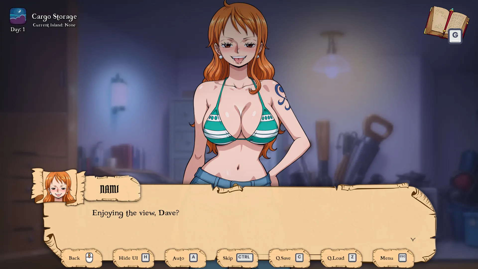 The Lewd Piece gameplay screenshot 4 (Ren'Py adult game) by Naughty Narratives – free download