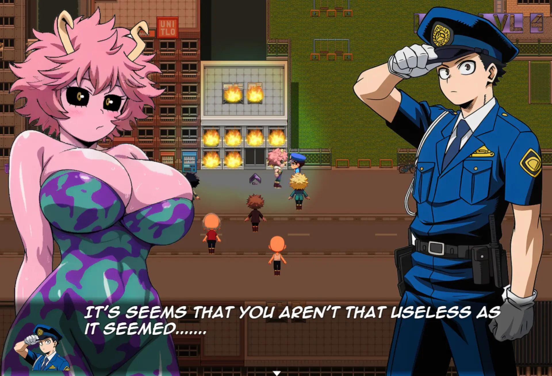 Stripped in Action: Mina Lewd Ops gameplay screenshot 11 (RPGM adult game) by TopinGX – free download