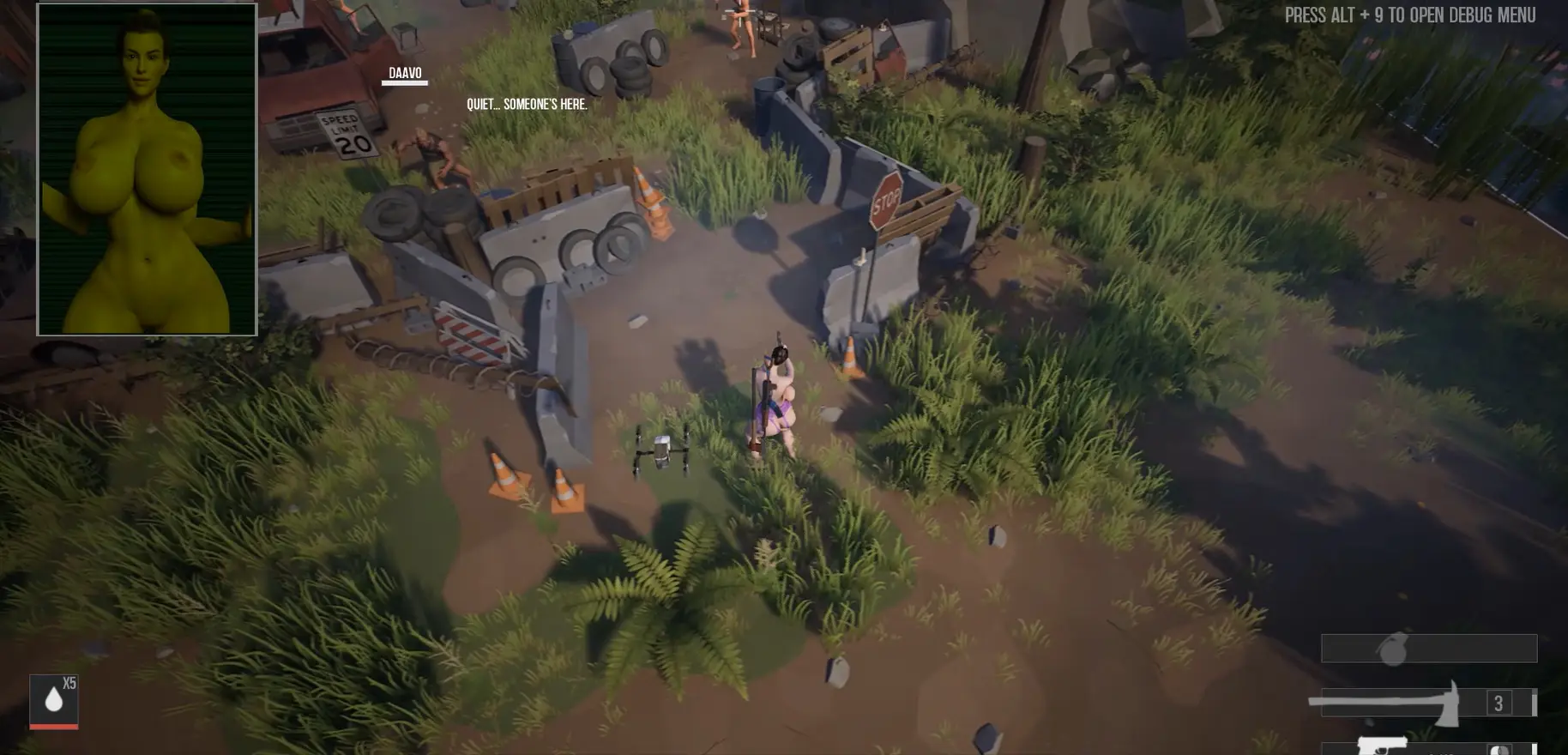 Spermapocalypse gameplay screenshot 5 (Unreal Engine adult game) by VulKhan – free download