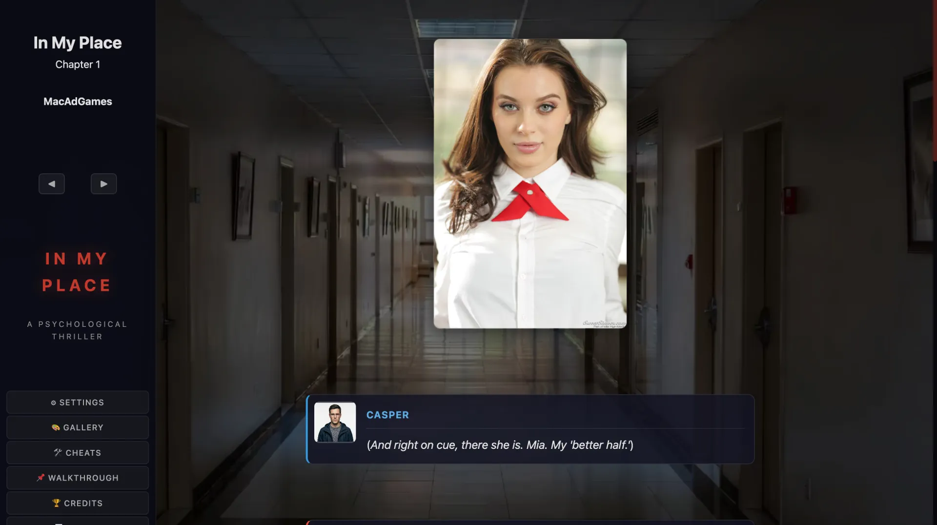 In My Place gameplay screenshot 12 (HTML adult game) by MacAdGames – free download