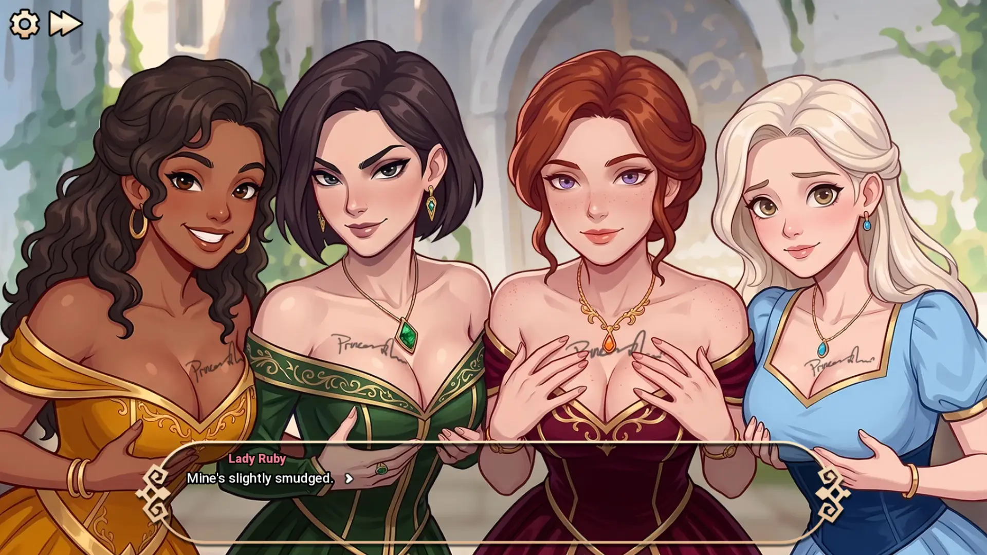 Crown of Lust gameplay screenshot 2 (Ren'Py adult game) by FapYeah – free download