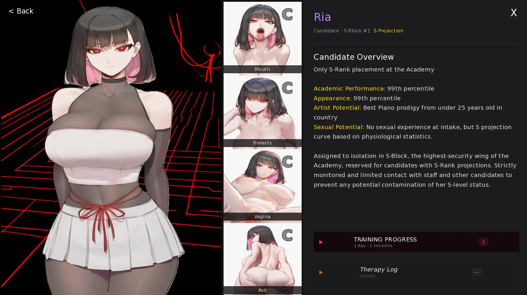 S Rank Breeder gameplay screenshot 6 (Ren'Py adult game) by Rag1dev – free download