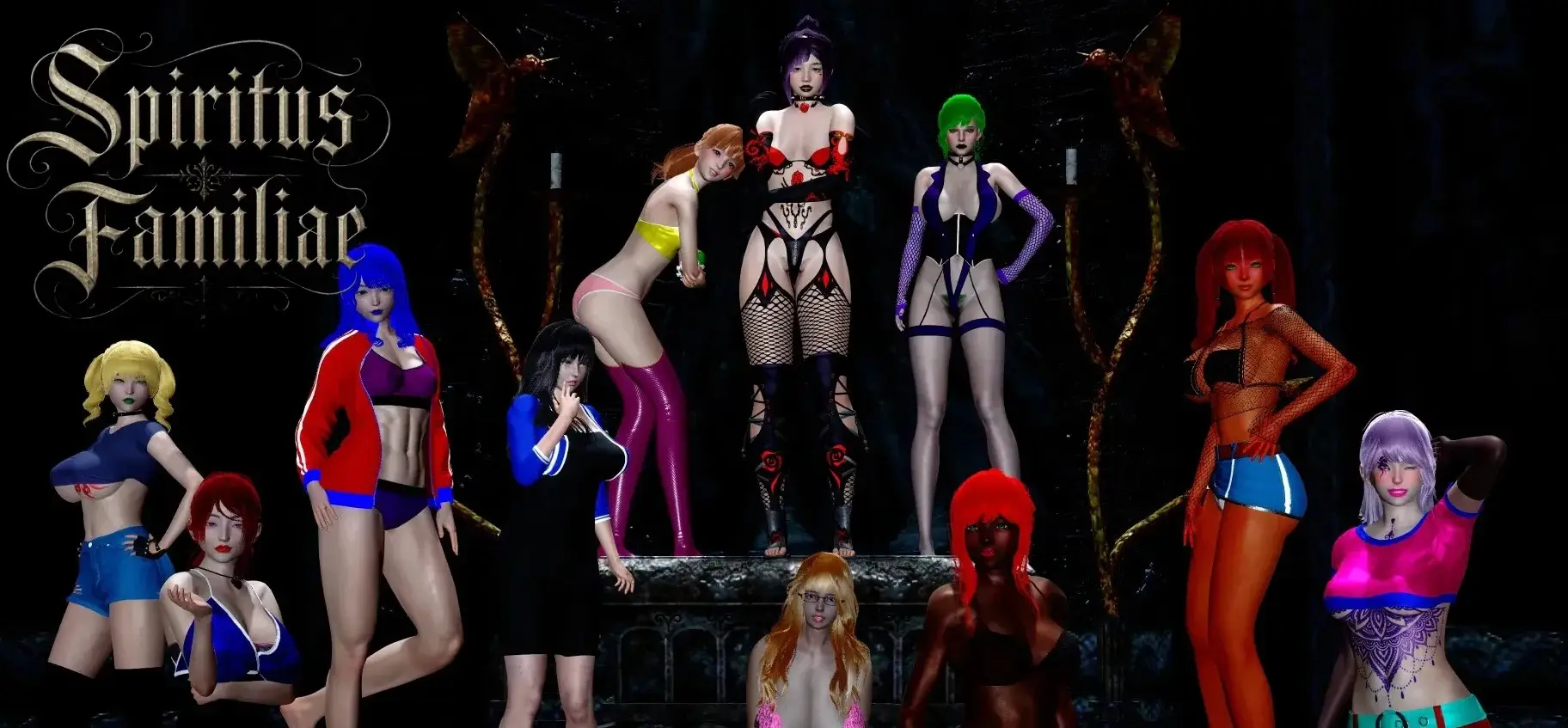 Spiritus Familiae cover 0.3 – Ren'Py adult game by Alamanthis Games free download