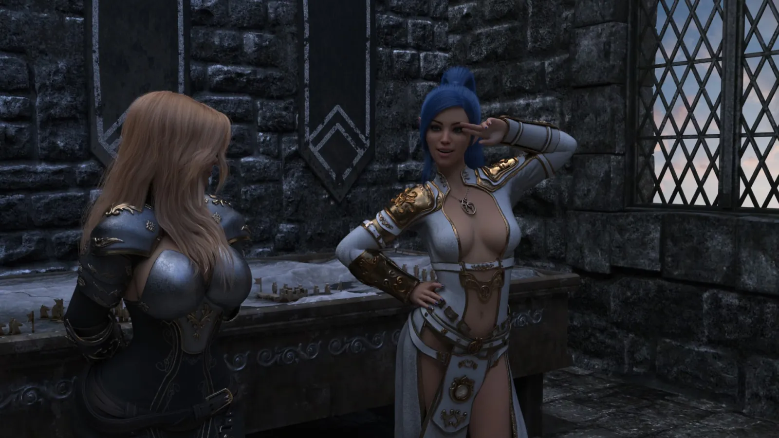 Green Abyss – Rise of the goblins gameplay screenshot 1 (Ren'Py adult game) by reahe – free download