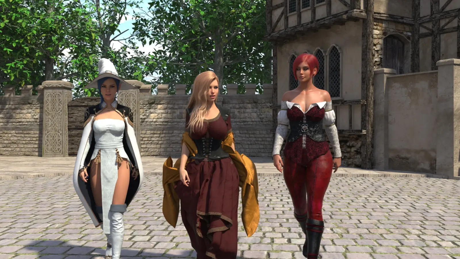 Green Abyss – Rise of the goblins gameplay screenshot 2 (Ren'Py adult game) by reahe – free download