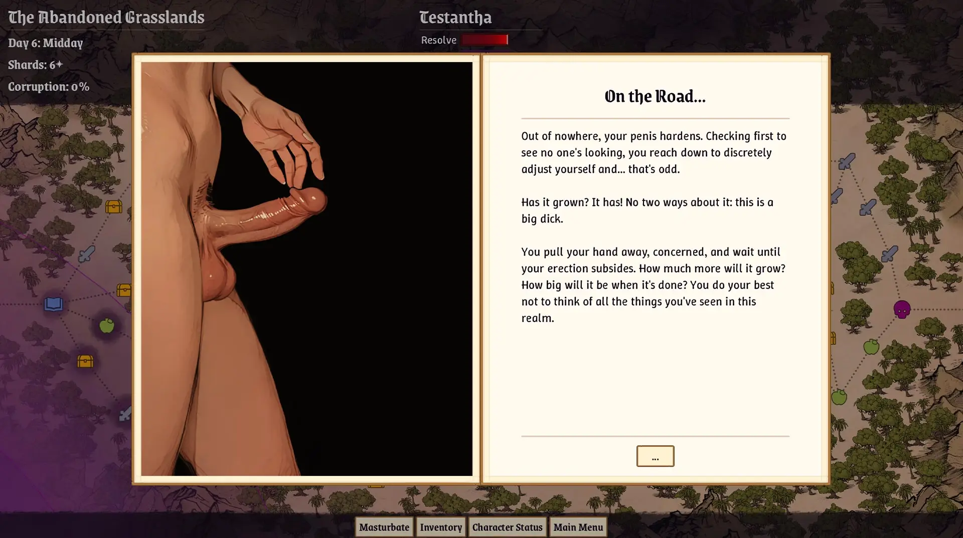 Chronicles of Corrupted Knights gameplay screenshot 5 (Others adult game) by Loquacious Rake – free download