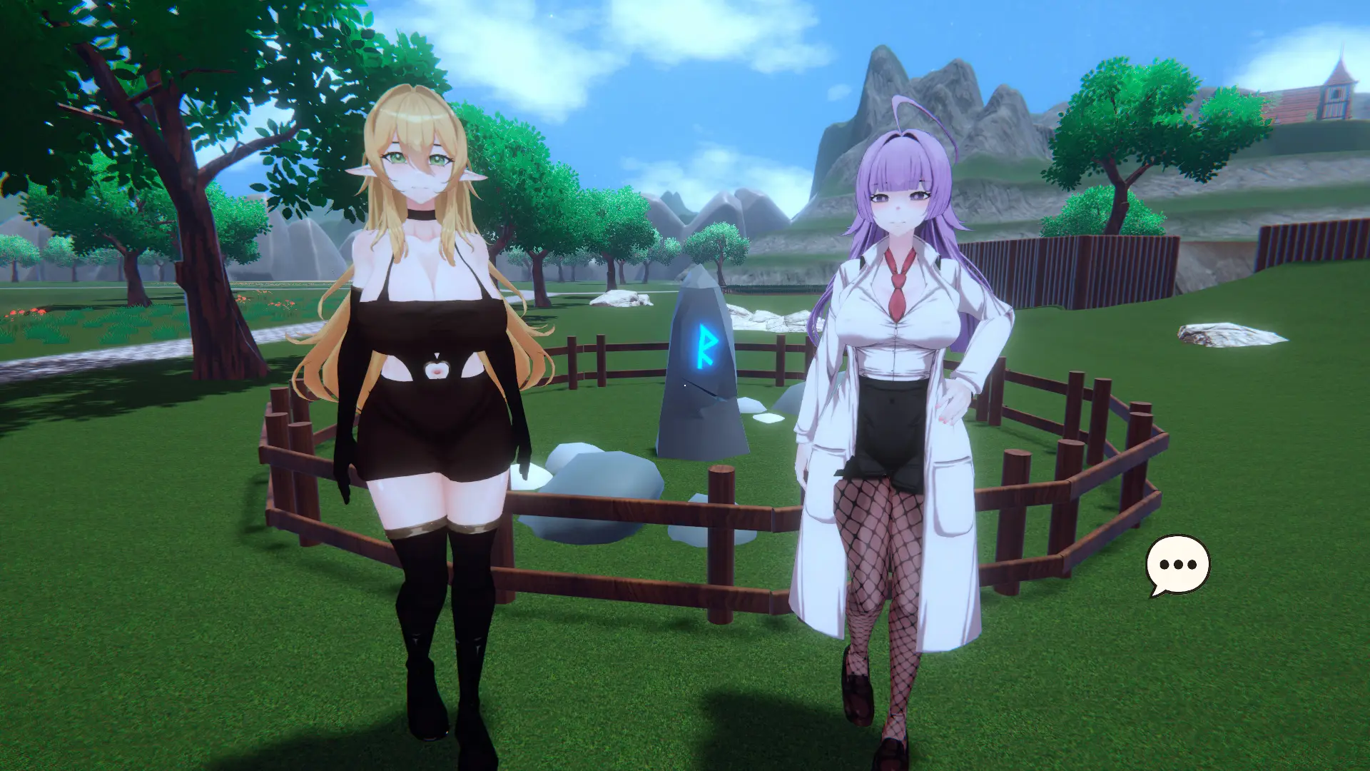 Life with Demon Girls gameplay screenshot 9 (Unity adult game) by Renaysaki – free download