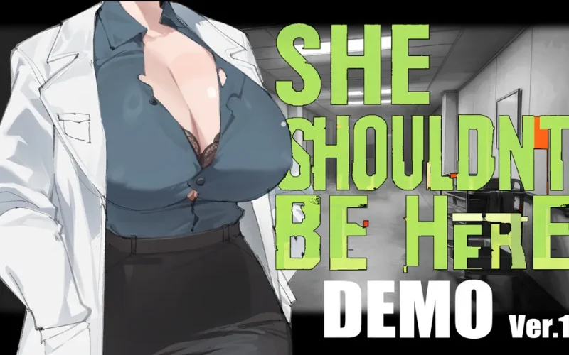 SHE SHOULDN’T BE HERE cover 0.0.2 – Unity adult game by NEKOUJI STUDIO free download