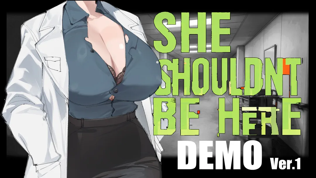 SHE SHOULDN’T BE HERE cover 0.0.2 – Unity adult game by NEKOUJI STUDIO free download