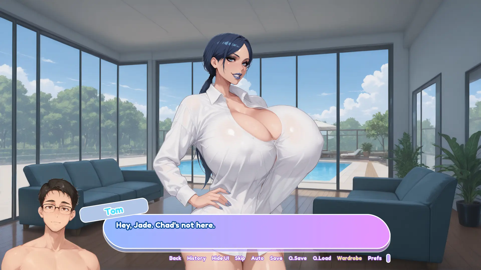 Unbreakable Love gameplay screenshot 12 (Ren'Py adult game) by Unbreakable Love – free download
