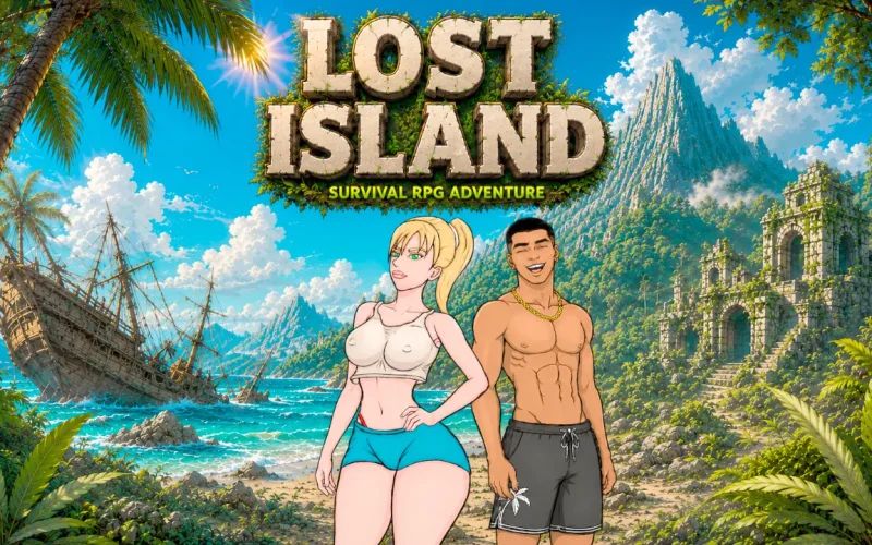 Lost Island cover Demo – RPGM adult game by cocytus free download
