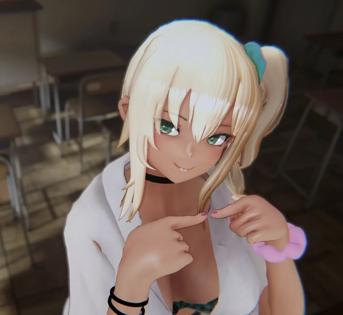 Complicated Natsuki and 3D Lewd Touching gameplay screenshot 11 (Unity adult game) by chichibuturi – free download