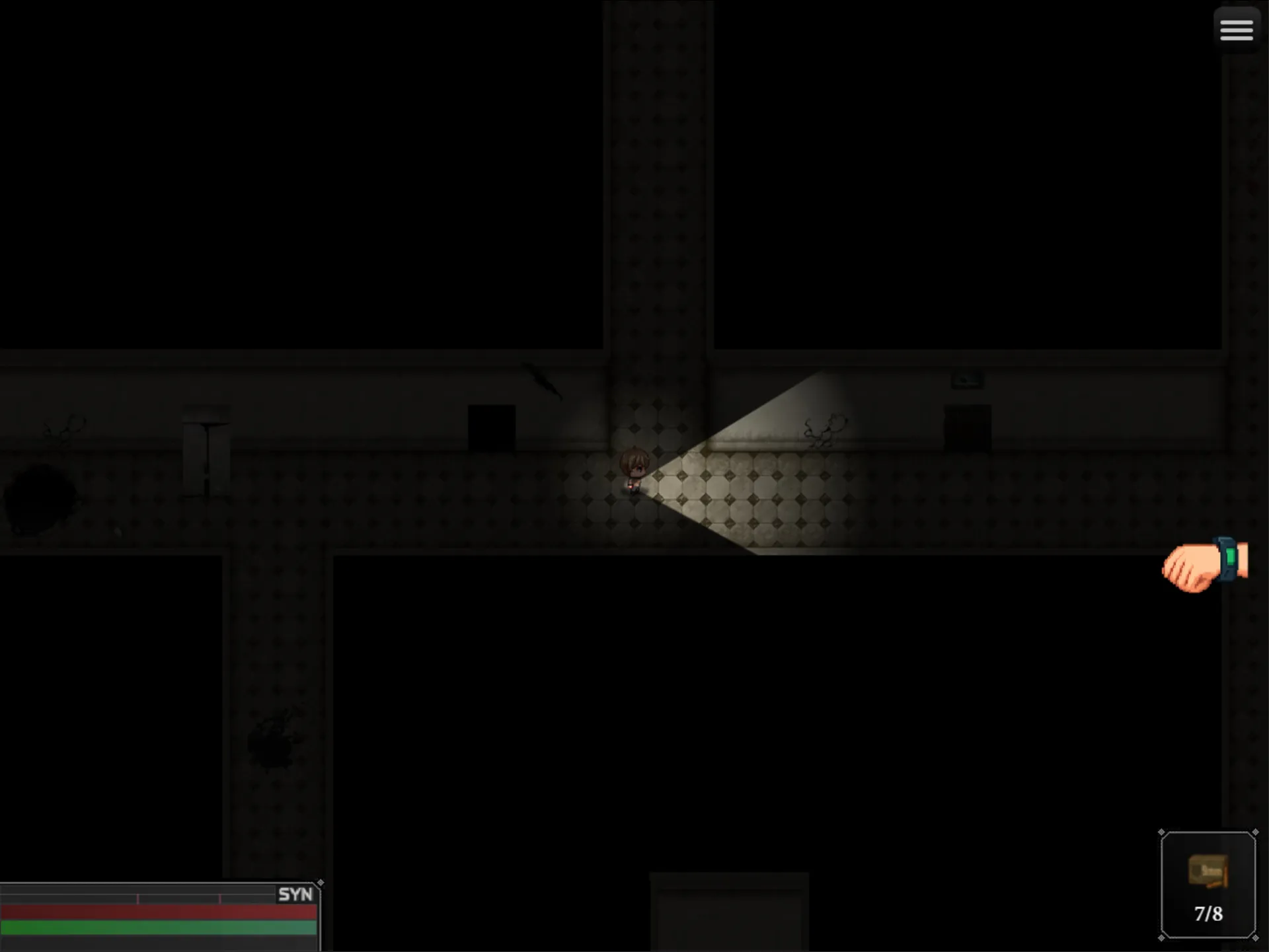 Hell-Strain gameplay screenshot 1 (RPGM adult game) by Finchly Games – free download