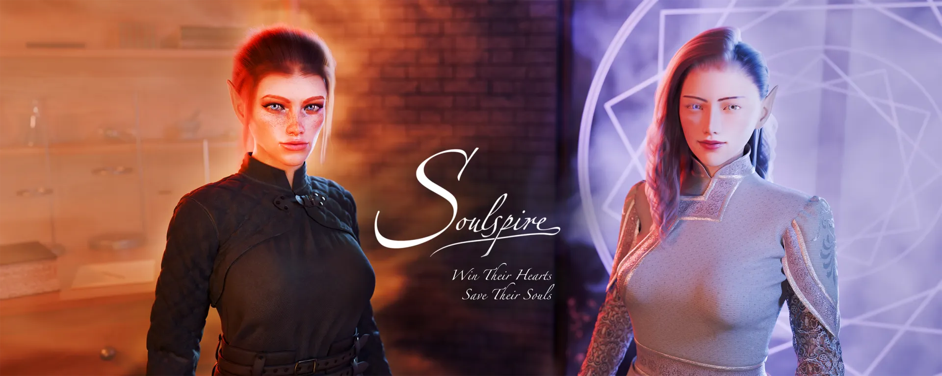 Soulspire cover 6.1 – Ren'Py adult game by Pandaman Games free download