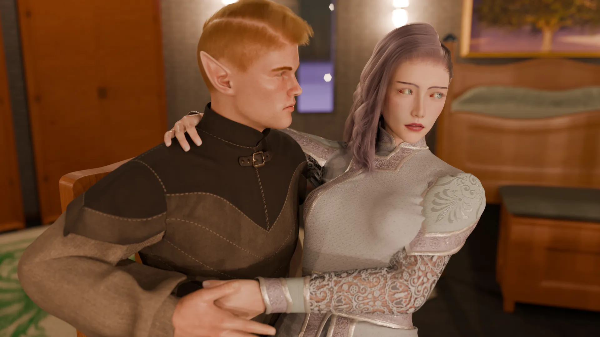 Soulspire gameplay screenshot 9 (Ren'Py adult game) by Pandaman Games – free download