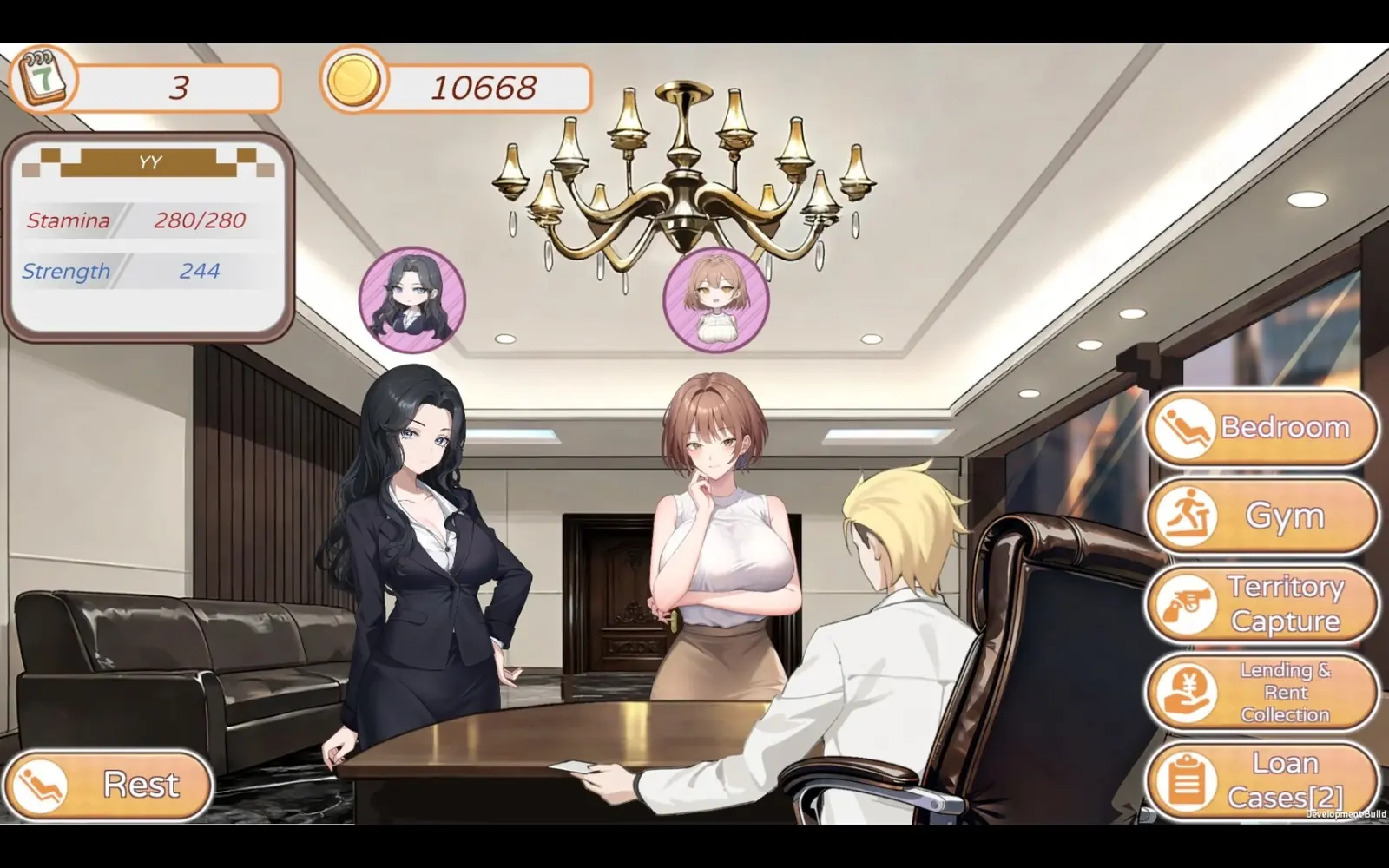 Black Gold – Shining Town gameplay screenshot 4 (Unity adult game) by YYGames – free download