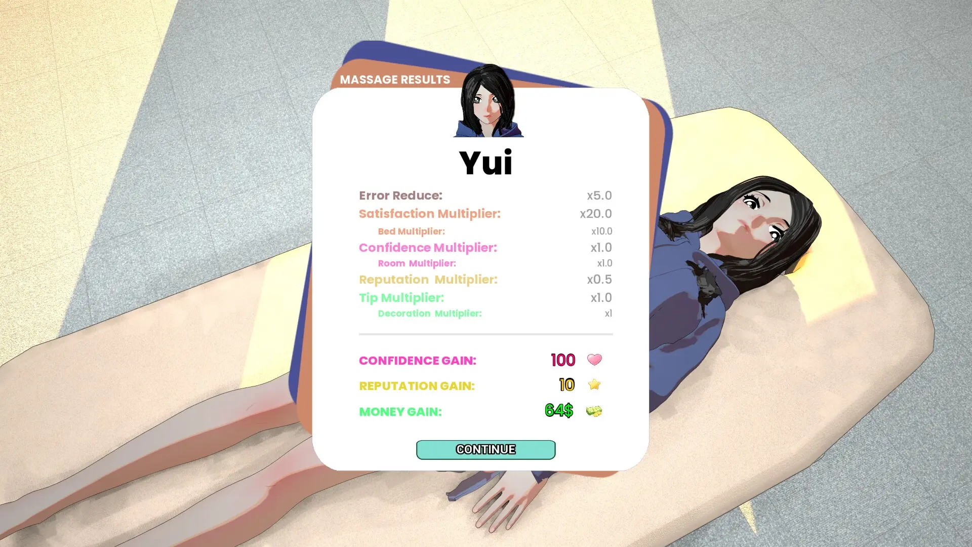 Lewd Massage gameplay screenshot 8 (Unreal Engine adult game) by TheAesthetik – free download