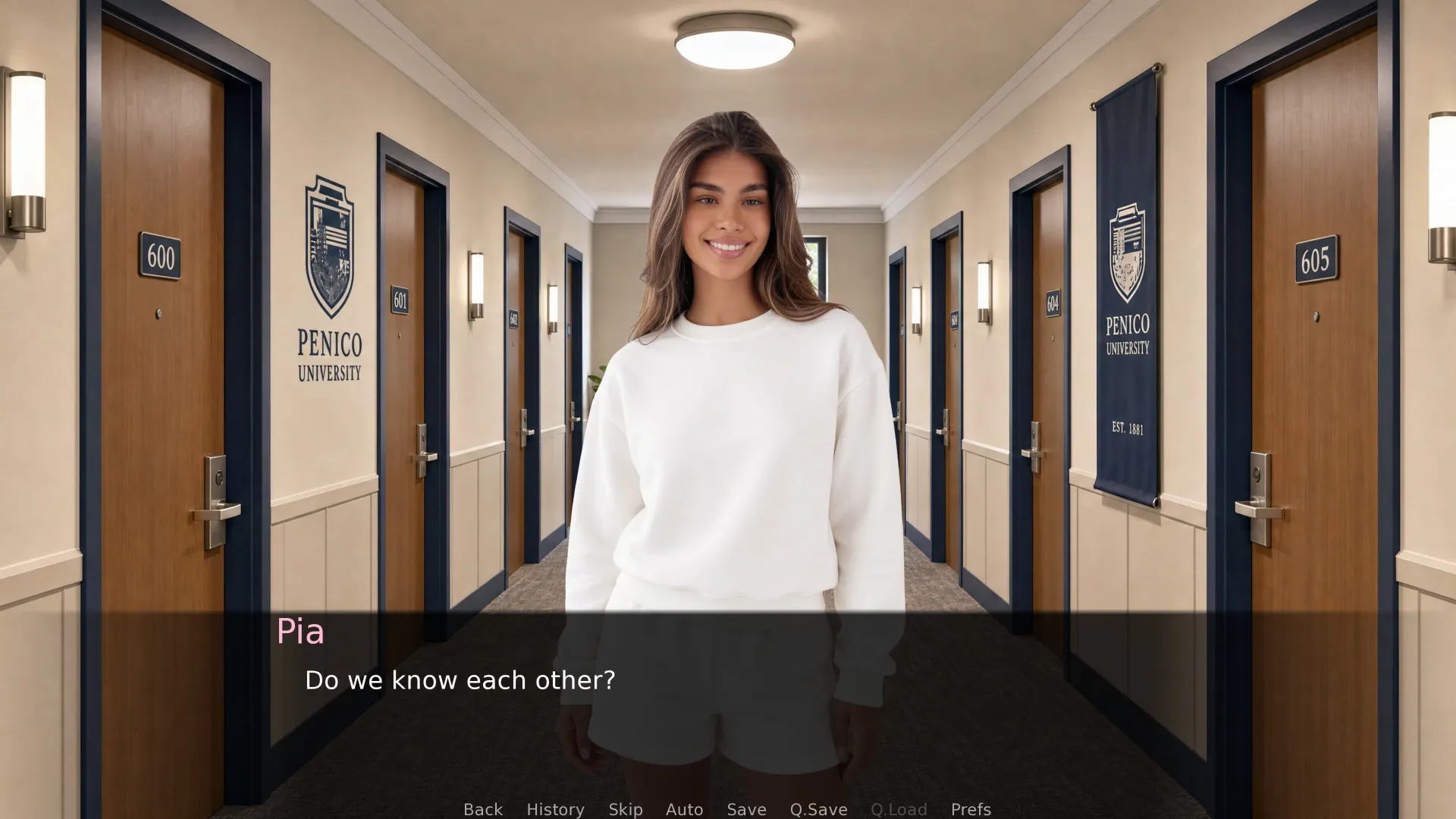 University Spy gameplay screenshot 2 (Ren'Py adult game) by Lanyard Interactive – free download