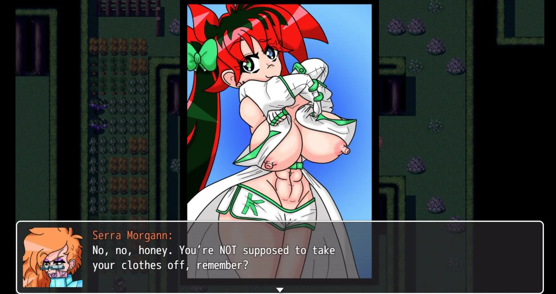 SnakeByte Blue gameplay screenshot 4 (RPGM adult game) by BackAlley_GYC – free download