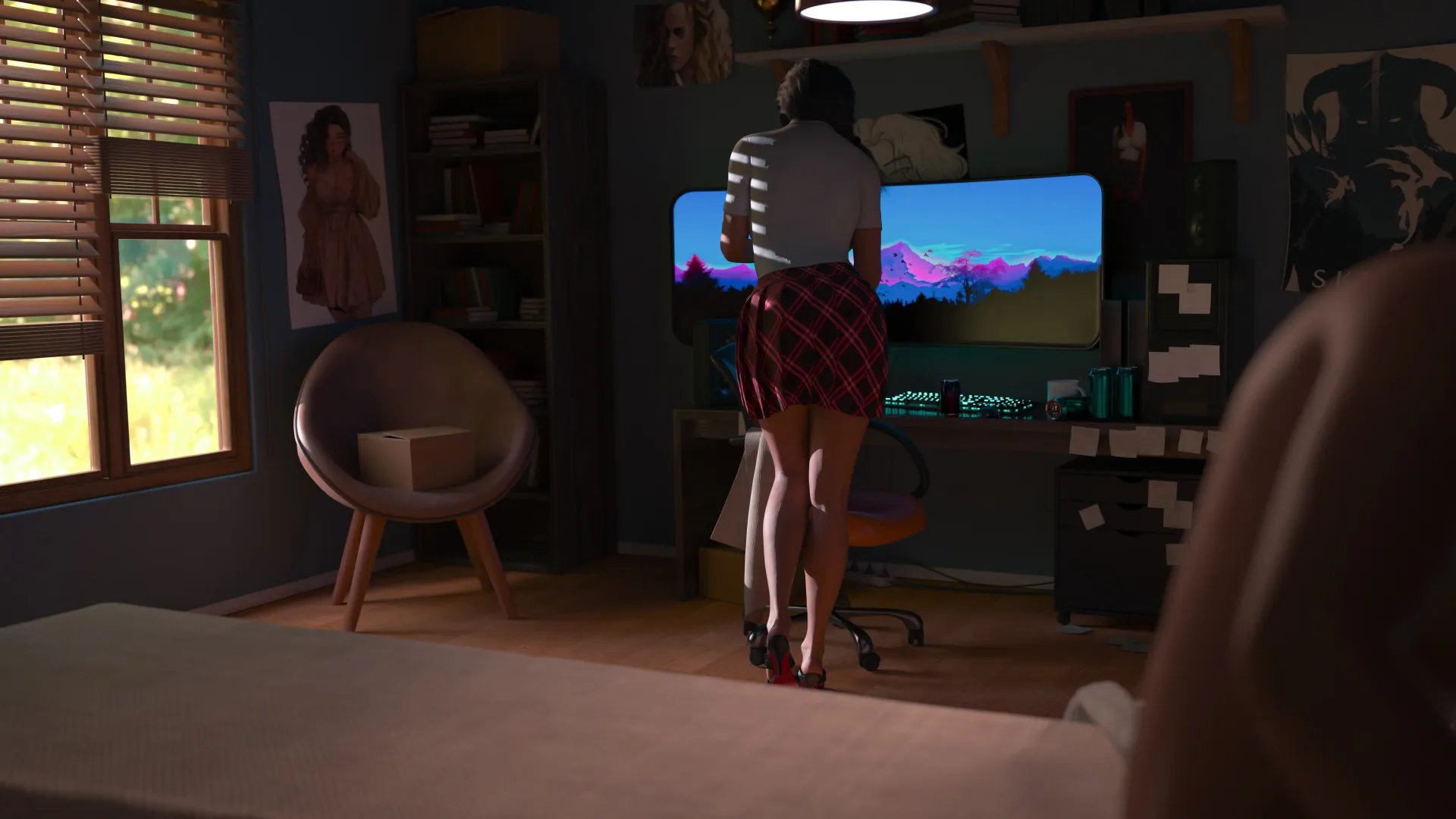 Bad Bobby Adventures gameplay screenshot 15 (Ren'Py adult game) by Damn You, Dorothy – free download