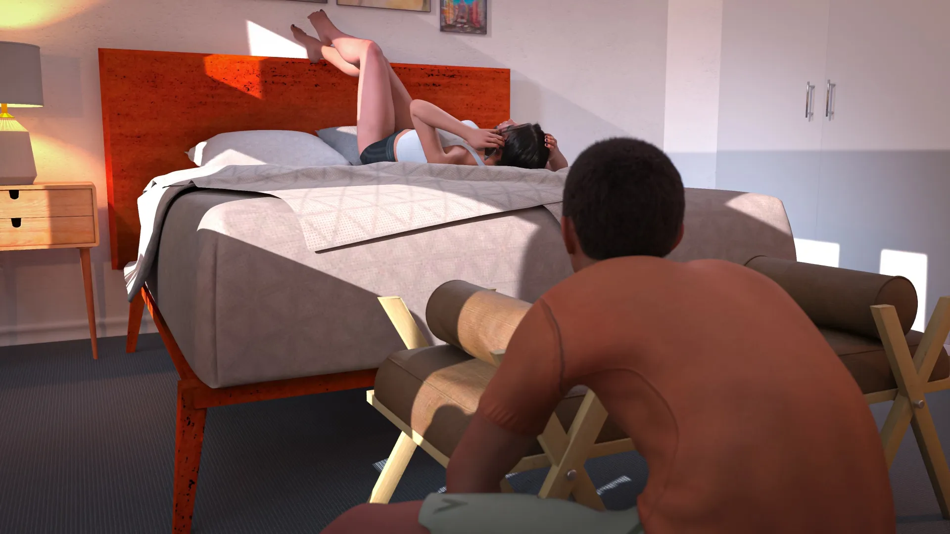 Bad Bobby Adventures gameplay screenshot 9 (Ren'Py adult game) by Damn You, Dorothy – free download