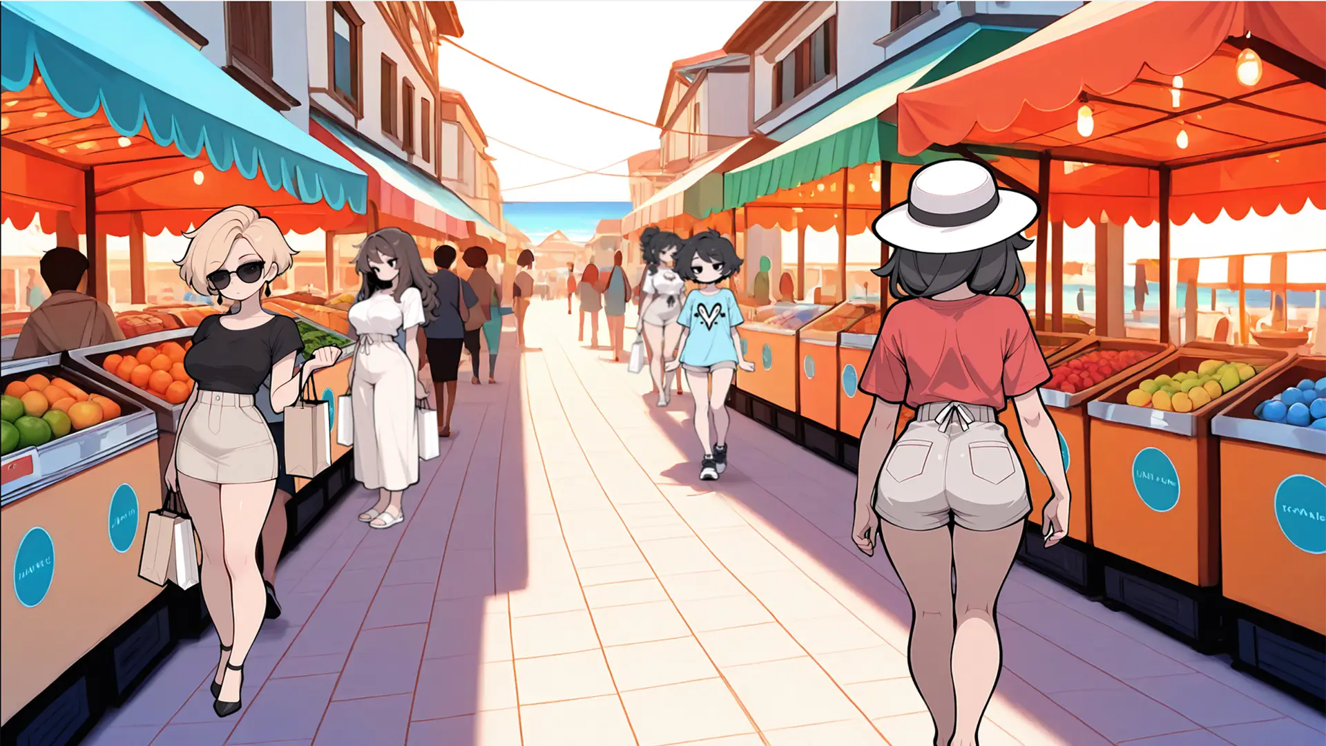 Peachland gameplay screenshot 11 (Ren'Py adult game) by Croxy – free download