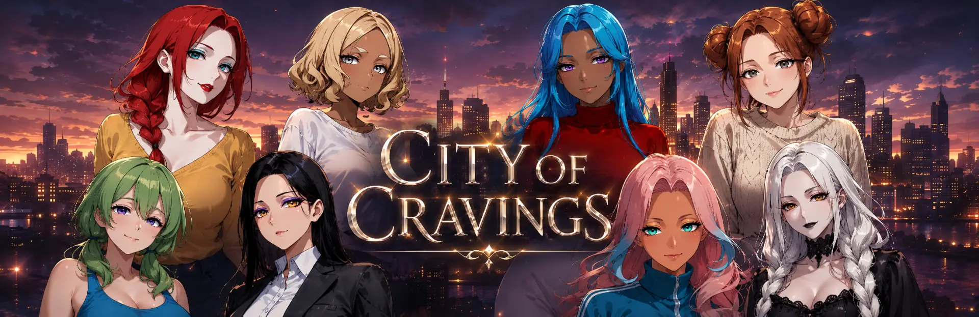 City of Cravings cover 0.2 – HTML adult game by Citocrav free download