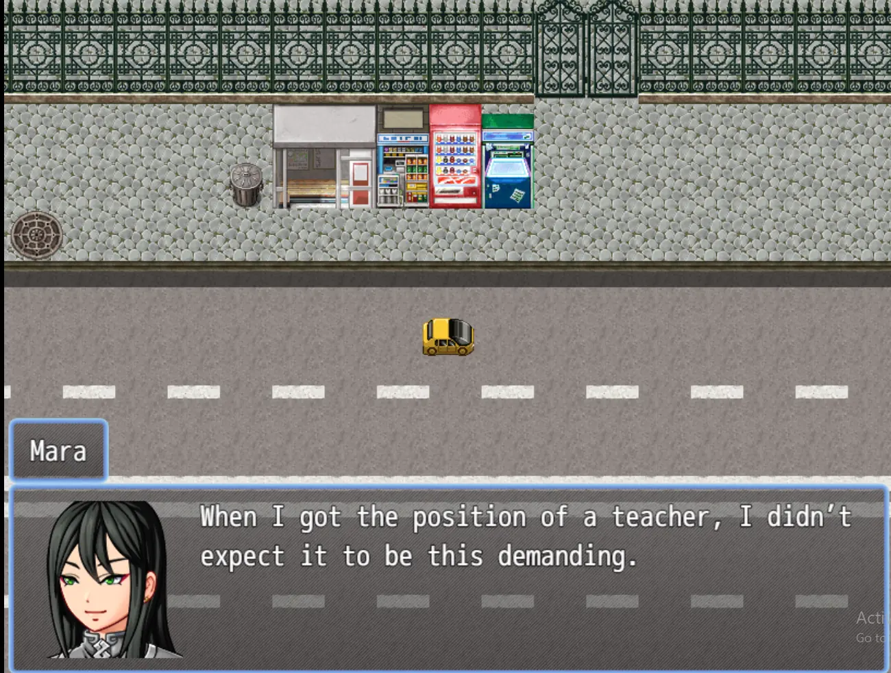 Mara Under Pressure gameplay screenshot 24 (RPGM adult game) by OrangeMoon – free download