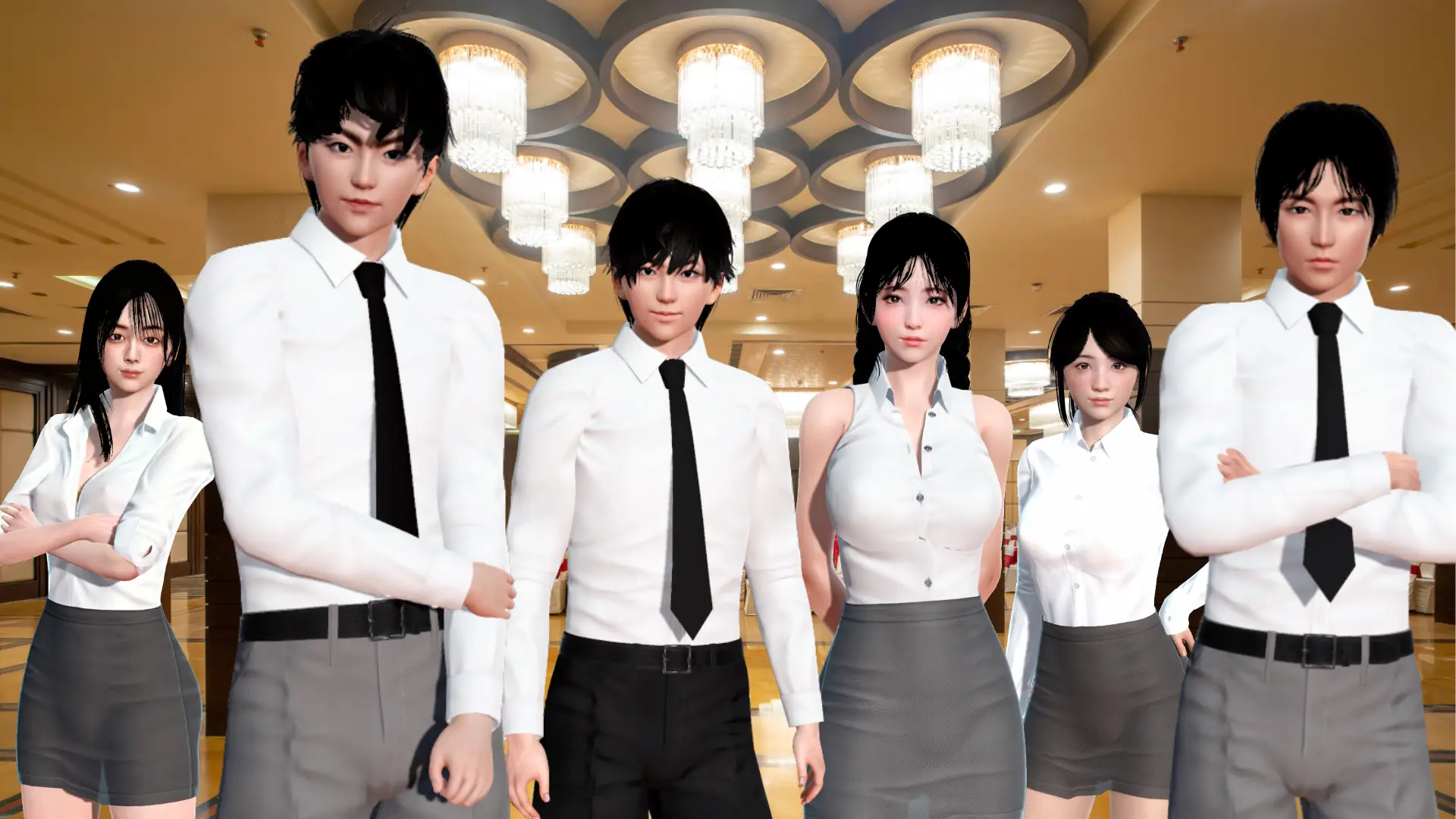 I Need to Be in Love gameplay screenshot 1 (Ren'Py adult game) by TEAMODEV – free download