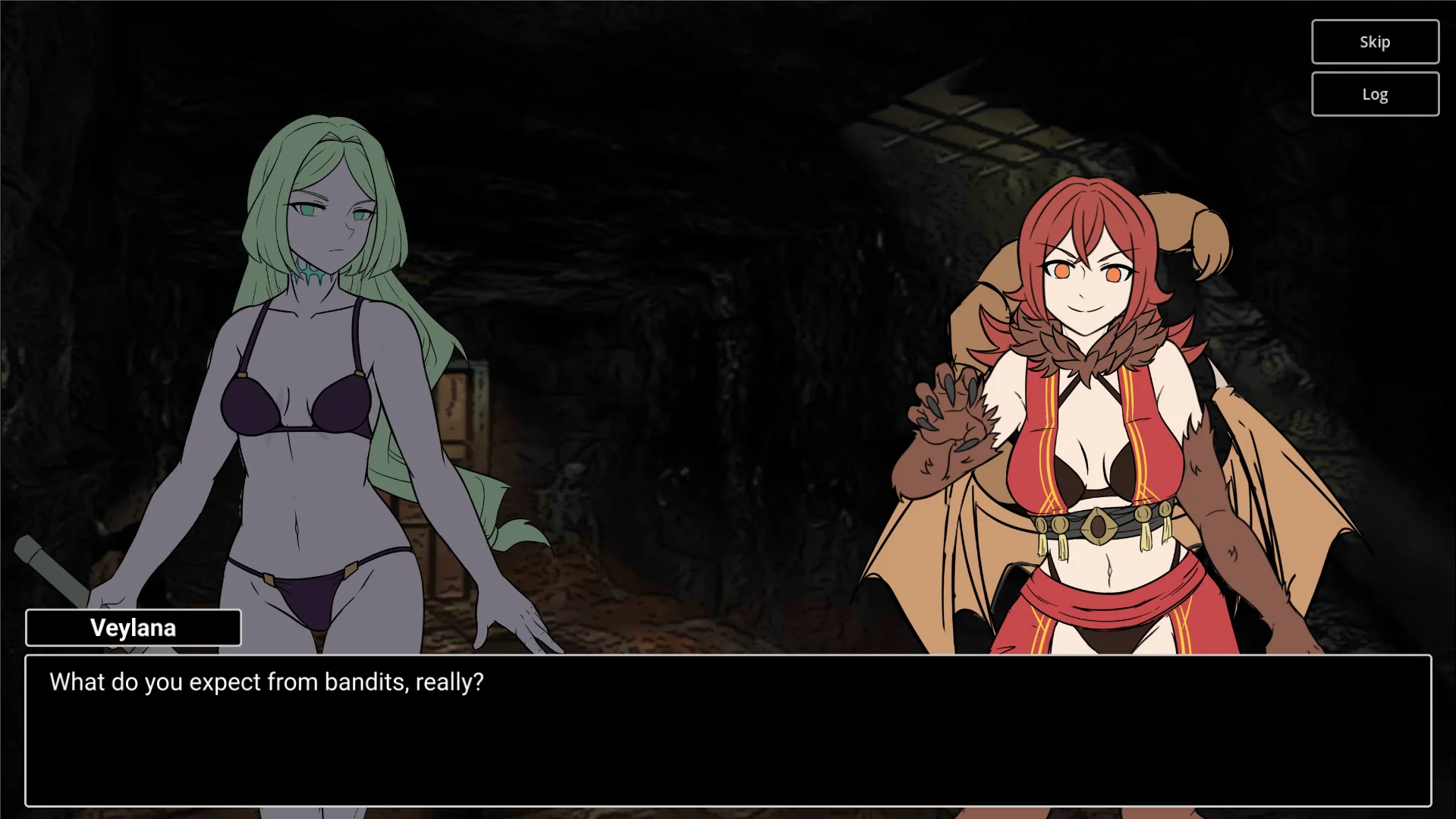 Bound Armaments gameplay screenshot 1 (Godot adult game) by Devomon – free download