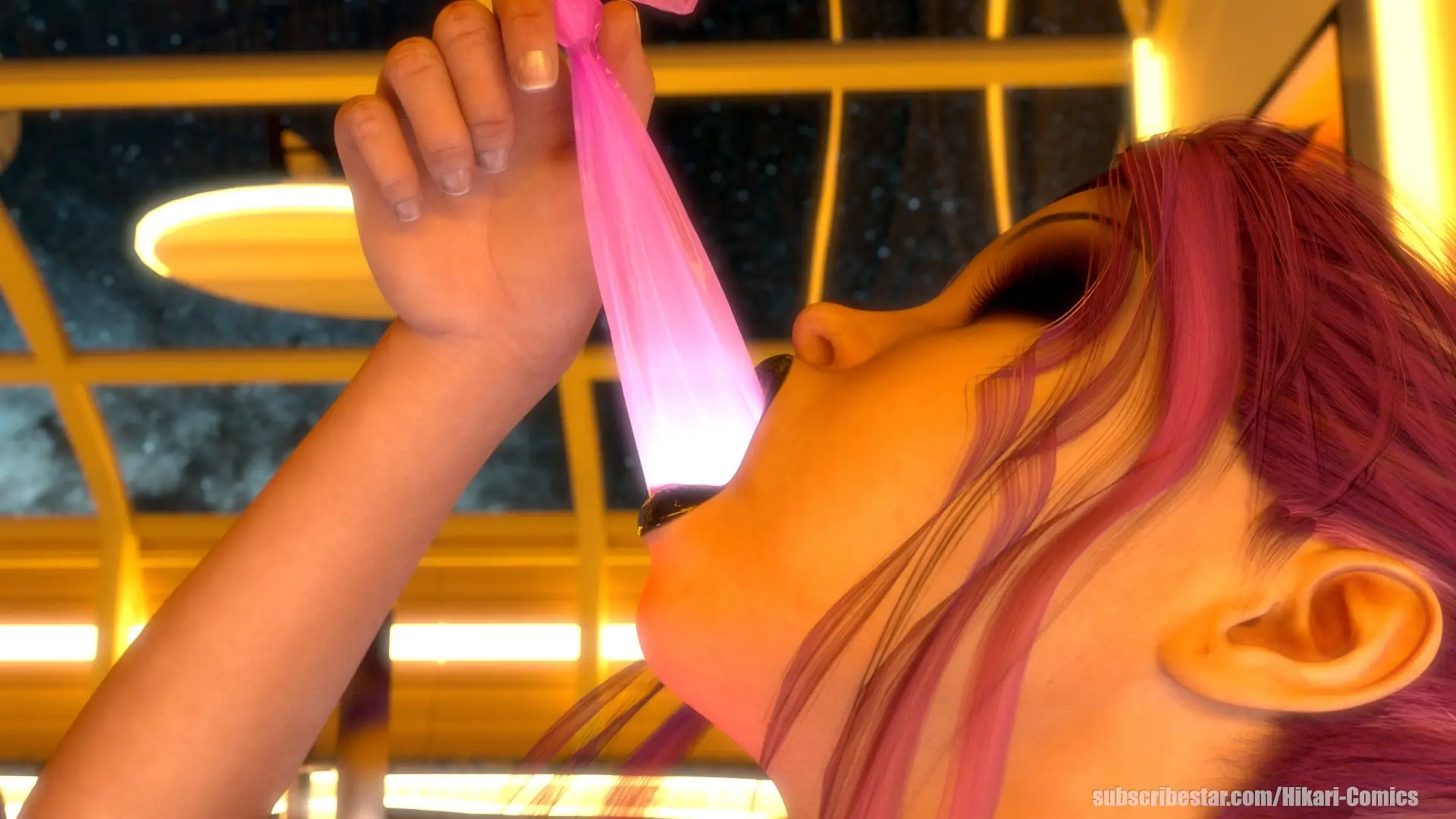 Hikari: First Interlude gameplay screenshot 7 (Ren'Py adult game) by Hikari Comics – free download