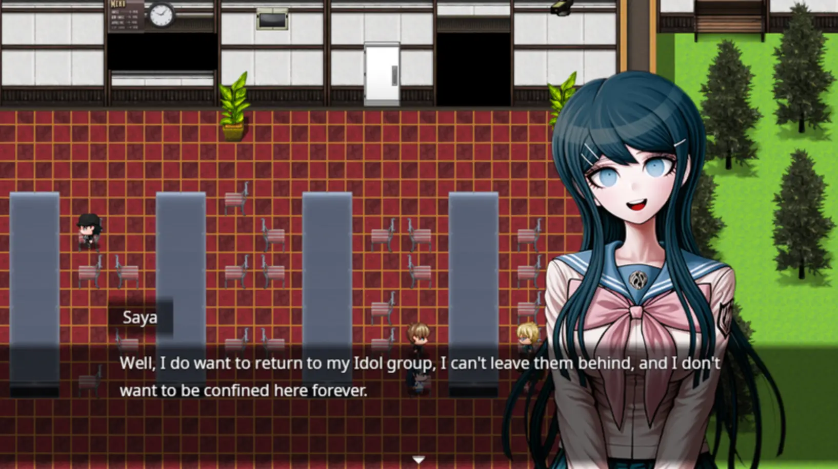 NTRonpa gameplay screenshot 7 (RPGM adult game) by VIVIANX_ – free download
