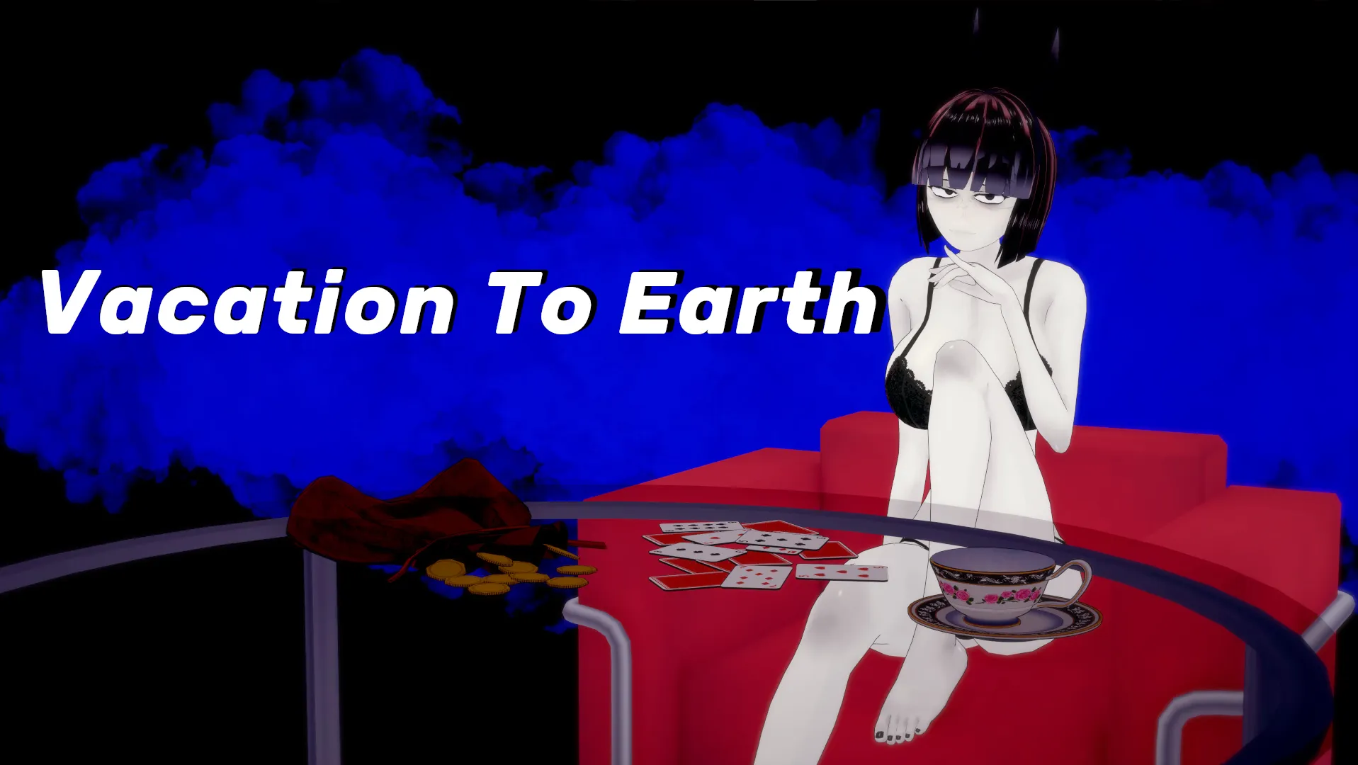 Vacation to Earth cover Prototype 0.3.5 – Ren'Py adult game by MondongoLonrongo free download