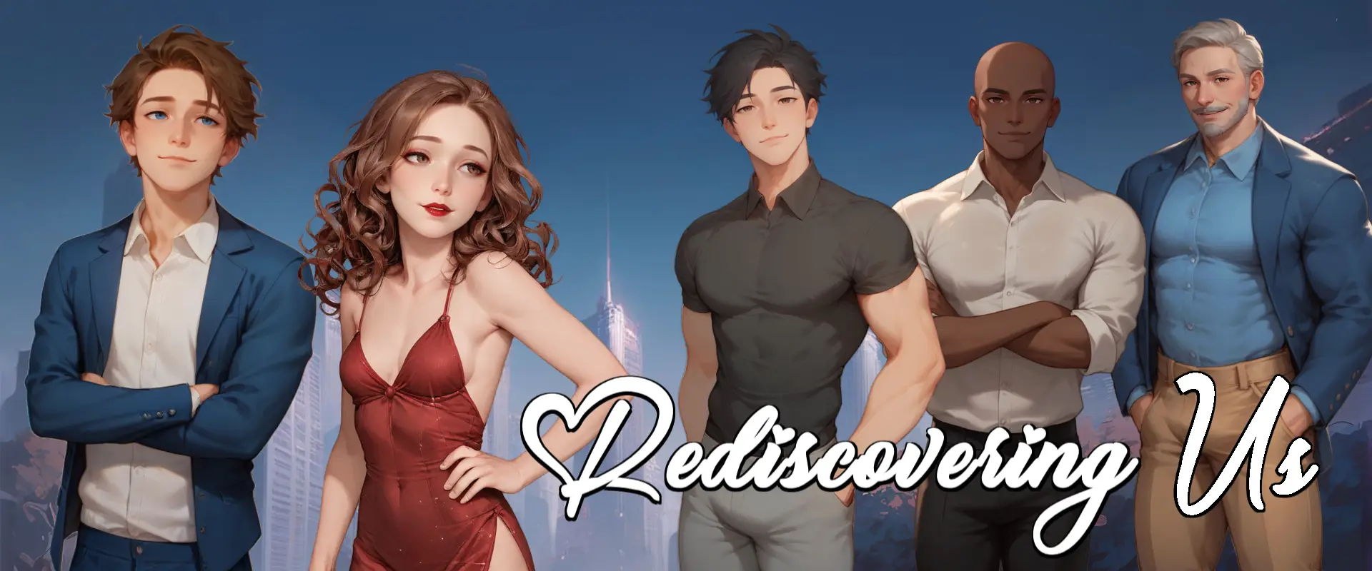 Rediscovering Us cover 0.5 – Ren'Py adult game by Garamonde Gaming free download