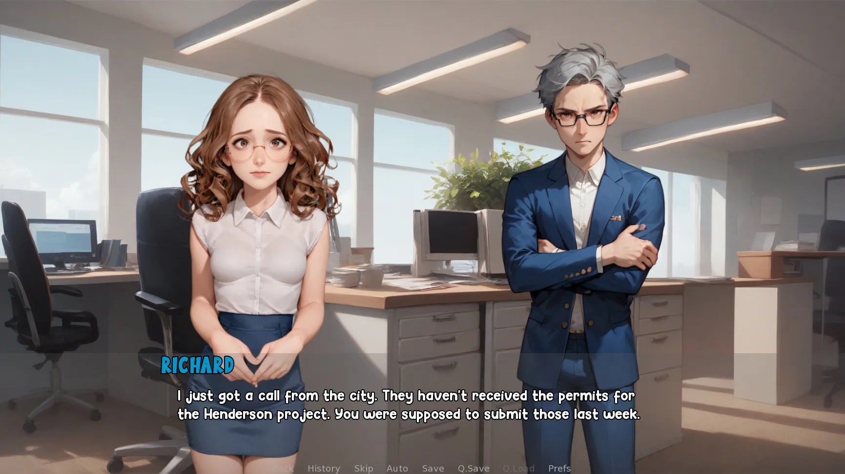 Rediscovering Us gameplay screenshot 2 (Ren'Py adult game) by Garamonde Gaming – free download