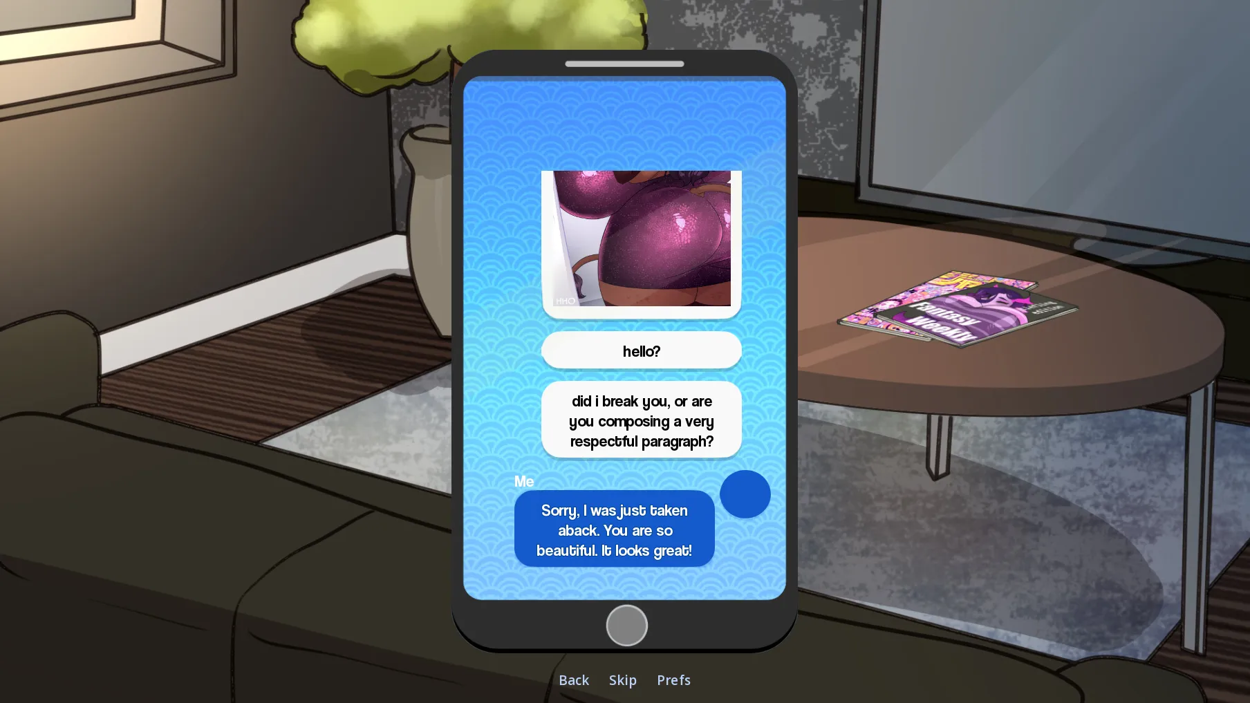 Unexpected Number Neighbor gameplay screenshot 3 (Ren'Py adult game) by MoxeGames – free download