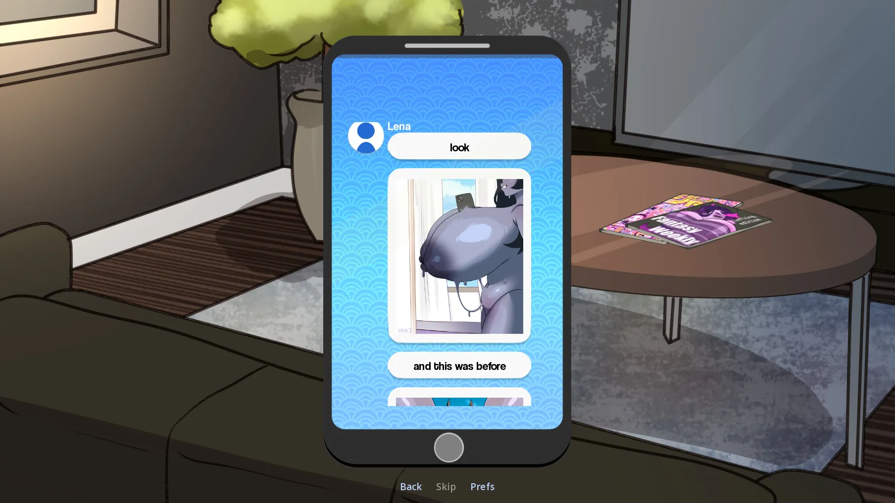 Unexpected Number Neighbor gameplay screenshot 5 (Ren'Py adult game) by MoxeGames – free download