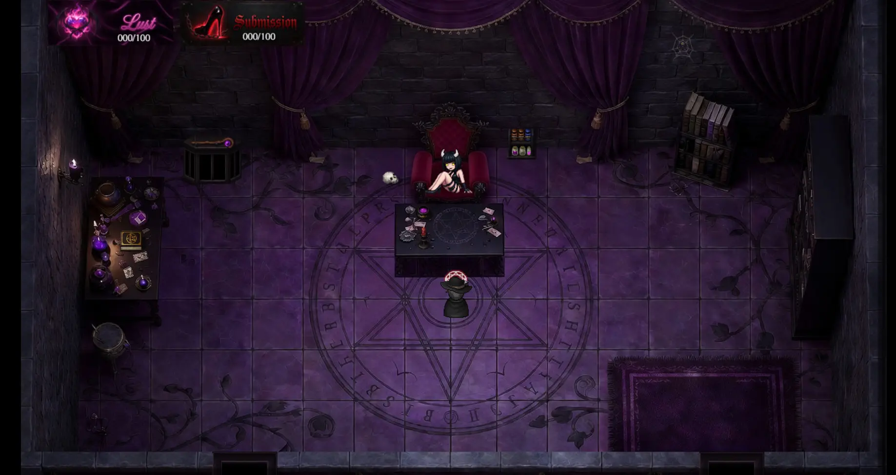 Bound by Succubi gameplay screenshot 3 (RPGM adult game) by SuccuMist – free download